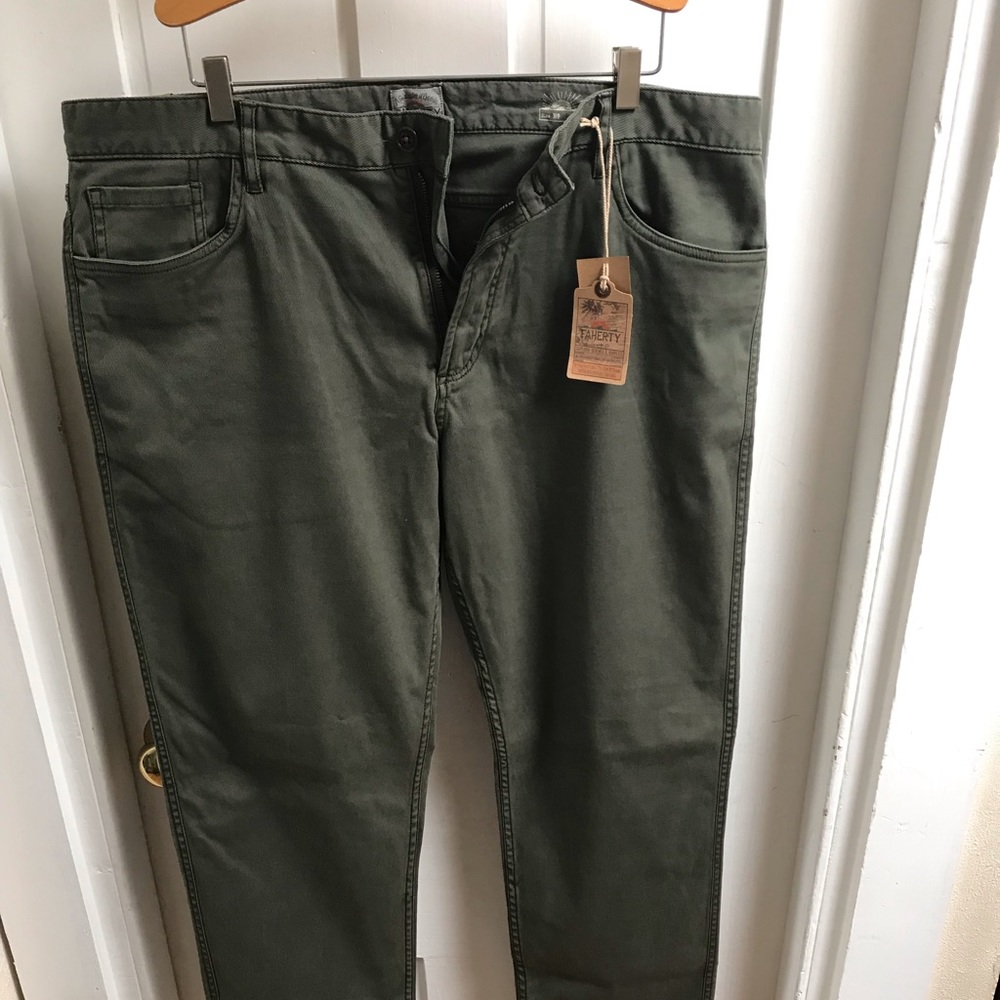 Faherty Brand Comfort Twill Pants